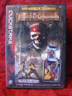 Pirates of the Caribbean Trading card Game Starter set Upper Deck