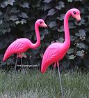 Large Plastic Pink Flamingos 34 Yard/Lawn Ornaments