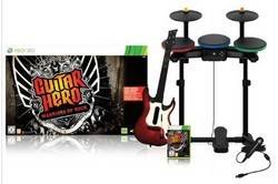 Guitar Hero Warriors of Rock (Band Bundle) (Xbox 360, 2010)