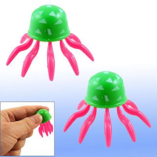Pcs Artificial Plastic Jellyfish Green Magenta for Aquarium Tank