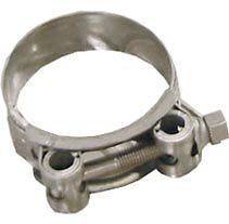 Motorcycle Exhaust End Can LinkPipe Banjo Clamp 44 47mm