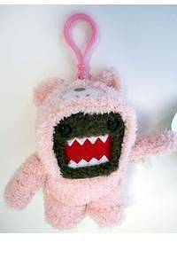 US Seller! LIcensed Domo Kun Teddy Bear Clip On (Colors May Vary)