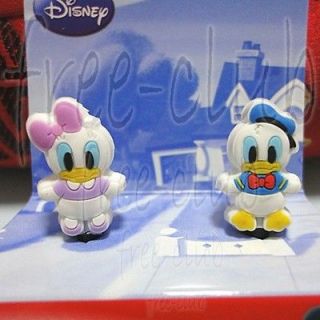 2pc Disney Donald Daisy Duck Plugy Charm iPhone Earphone Jack Dust Cap