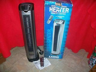   CERAMIC TOWER HEATER W REMOTE CONTROL THERMOSTAT PORTABLE SPAC