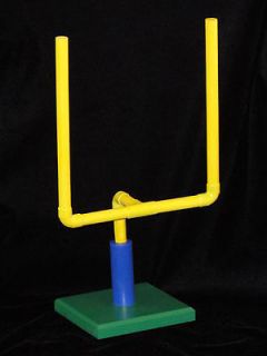 Football Goal Post Stand (Black Padding & Yellow  Goal Post) Brand New 
