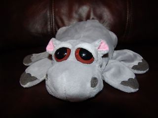 Caltoy Grey Hippopotamus Hippo Plush Puppet Doll 9