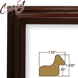 22 Cherry Red Real Wood Picture Frames Poster Frames (229POPCH)