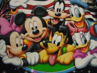 Disney Dreams Florida Men/Women T Shirt Navy XL Mickey Minnie Goofy 