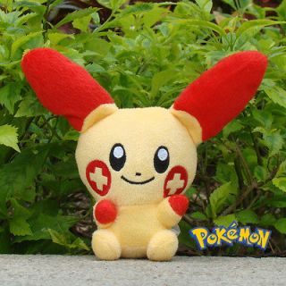 Pokemon Plush Character Plusle 4.5 Toy Nintendo Game Figure Stuffed 