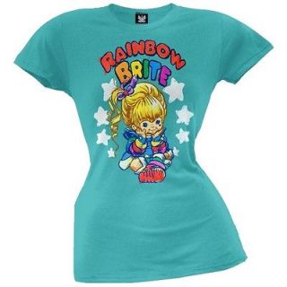 Rainbow Brite   Star Sketch Juniors T Shirt