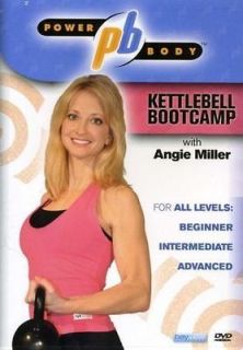   BOOTCAMP WITH ANGIE MILLER POWER BODY DVD NEW BOOT CAMP WORKOUT