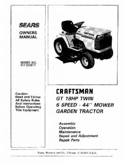 craftsman lawn tractor in Outdoor Power Equipment