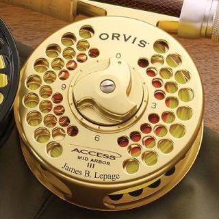 Orvis Access II Mid Arbor Gold Fly Fishing Reel NEW
