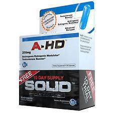 BPI A HD Testosterone Booster 28 caps PCT + FREE Trial Size of New 