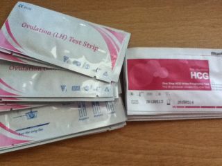    100 One Step LH Ovulation OPK + 20 Babi Pregnancy Test Strip