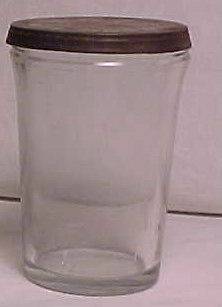 Antique JELLY JAM JAR CANNING #C 1906 Patent original cover lid see 