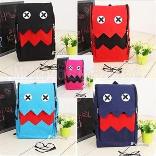 Mens Womens Colorful Funny Face Backpack Cool School Book Bag Rucksack 