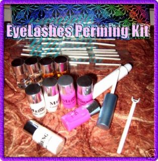 Professional Eyelash Perming Kit with Instruction VCD