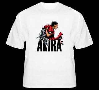 New Akira 1988 Japanese Animated Science Fiction Tokyo White T Shirt