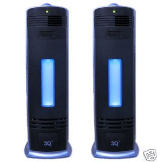 TWO NEW PRO IONIC FRESH BREEZE AIR PURIFIER IONIZER UV CLEANER,A