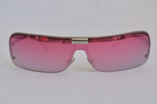MIU MIU SMU 57 B 1BV 7F1 Womens Pink Mirror Silver Sunglasses Shades