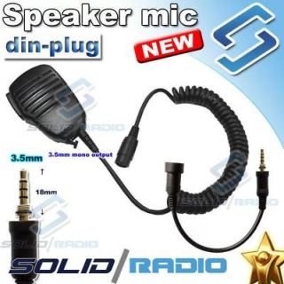 Din Plug Speaker Mic for Yaesu VX 6R VX 7R FT 270R 277R