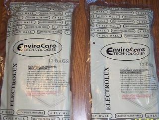 24 Style U Hypo Allergen Electrolux Upright Vacuum Bags BRAND NEW 