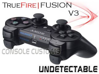 PS3 TrueFire FUSION Rapid Fire Controller Jitter/Drop Shot/Auto Aim 