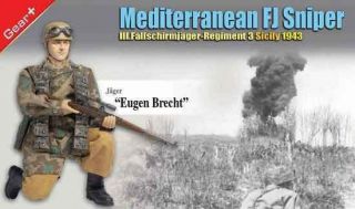 Dragon Gear+ WWII German FJ Sniper Eugene Brecht 1/6