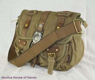   style Casual Medium Size Shoulder Messenger Bag   Green (B3116