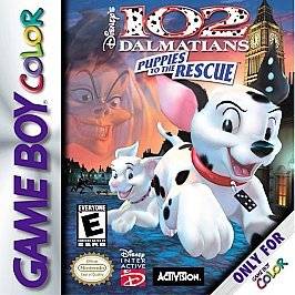 102 Dalmatians Puppies to the Rescue (Nintendo Game Boy Color, 2000)