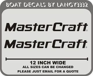 Mastercraft Boats Decals 12 Stickers boat stickers decals graphics 