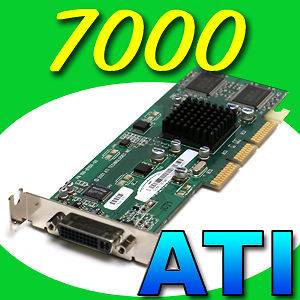 ATI Radeon 7000 Low Profile AGP PD EVC Video Dell 4F778