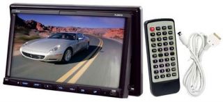   Double DIN TFT Touch Screen DVD CD MP3 USB SD MMC AM FM iPod Connector