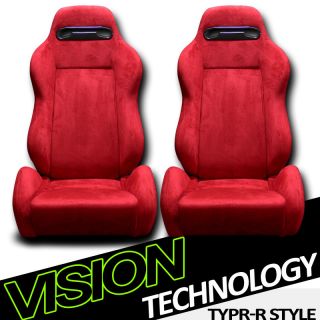   Suede Car Racing Seats+Sliders Dodge/Ram (Fits More than one vehicle