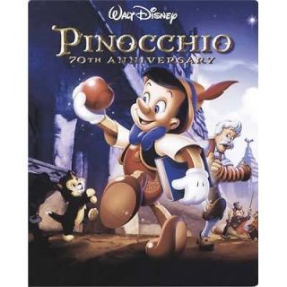 Pinocchio Steelbook (Blu Ray, Disney 70th Classic Childrens Storybook 