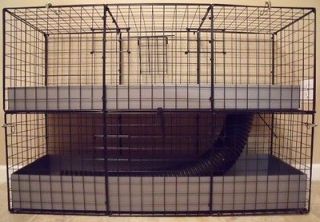 Level Space Saver Rabbit,Guinea Pig Cage 80% pre assembled