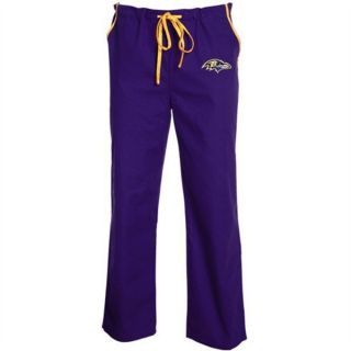 Baltimore Ravens NFL Scrub Pants Officially Licensed All Sizes