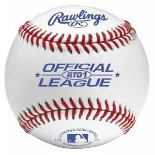 Rawlings RTD1 Official League Practice Baseballs (Dozen)