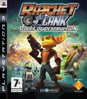 Ratchet and Clank Tools of Destruction ps3 game Originl