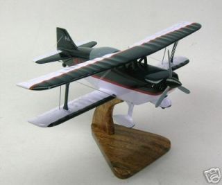 2B Aviat Pitts Special S2B Airplane Wood Model Small
