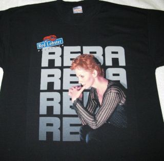 New REBA MCENTIRE   1999 Tour T   Shirt   LG or XL