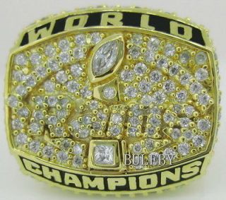 2000 St. Louis Rams Super Bowl Chanmpionship Chinampions Ring Size 10
