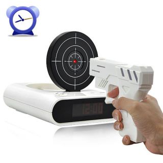 Gun & Target Recordable Alarm Clock by TG™   NEW!