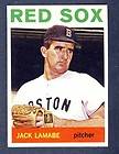   #305 Jack Lamabe ☻EX/MT☻ CENTERED Red Sox set break/builder/lot