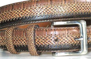 snake skin belt in Mens Accessories