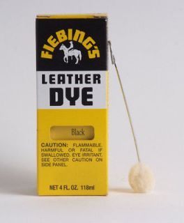 FIEBINGS Leather Dye, with Applicator   ANY COLOR