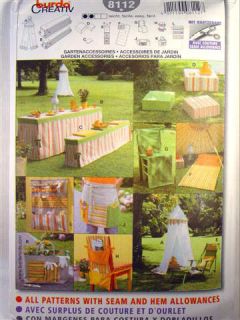   B8112 OUTDOOR GARDEN ACCESSORIES TABLE/CHAIR COVERS, ORGANIZERS,TENTS
