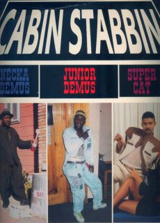 REGGAE LP CABIN STABBIN NICODEMUS SUPER CAT JR DEMUS