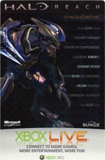 Halo Reach Limited Elite Armor + Falcon Avatar DLC Super price and 